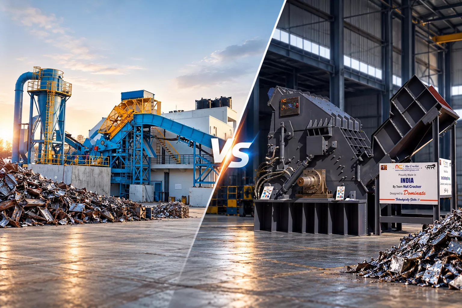 Hammer Mill vs. Double Shaft Shredder: Which One Does Your Scrap Yard Actually Need?