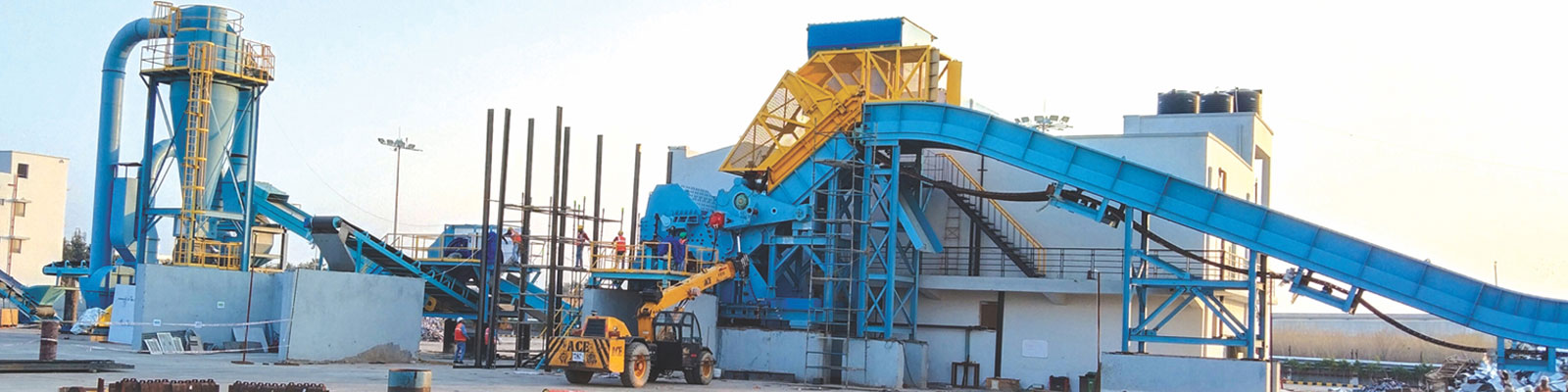 Pre-Shredder / Double Shaft Shredder Machine Manufacturer in India
